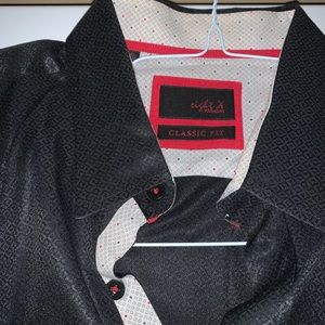 Buckle Eight X Black Long Sleeve Shirt XL Classic